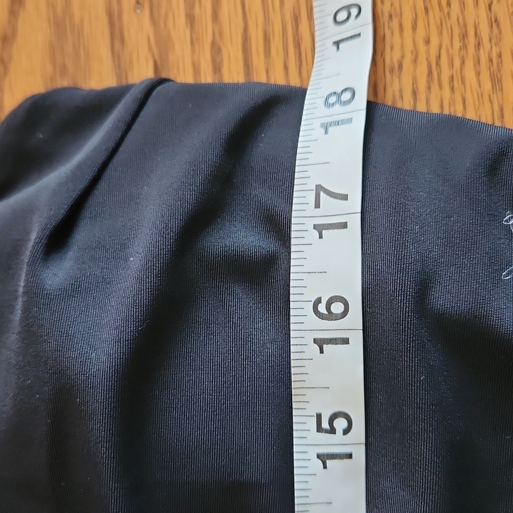 YONIQUE, NWT,  Women's Top,  Bathing suit, Black Size 18 W - Picture 8 of 10